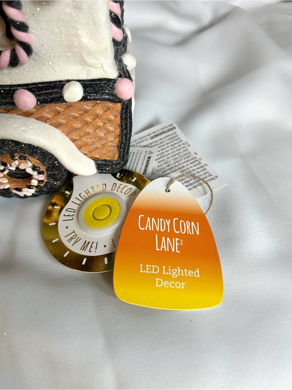 Candy Corn Lane ‘I Scream’ Ice Cream Truck Halloween LED Decor NWT - Picture 9 of 13